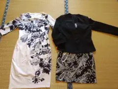 ryuyu★リューユ★xl★ペイズリー★スーツ★セットアップ★ワンピ