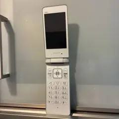 au GRATINA ホワイト 折りたたみ式携帯電話 本体