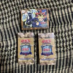 遊戯王OCG 決闘者伝説　シュリンク付　プレミアムパック 2個　EX復刻1個③