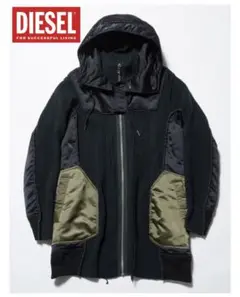希少モデル/DIESEL(ディーゼル)M-51 MA-1ドッキングニットコート