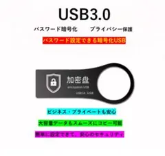 【新品・未使用・箱入り】USB3.0 32GB パスワード保護