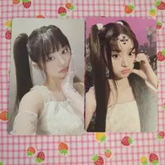ミンジュ　トレカ　ILLIT公式　bomb　weverse盤　ランダム封入トレカ