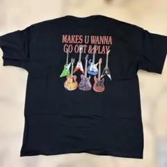 ギターグラフィックTシャツ