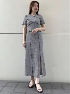 スナイデル　メローカットワンピース　ブラック