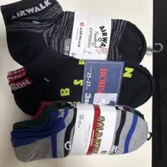 AIRWALK・BOBS・GOLD RUSH 3足組ソックス