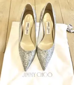 ジミーチュウ JIMMY CHOO グリッターパンプス