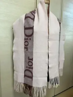 Christian Dior クリスチャンディオール ウール マフラー ストール