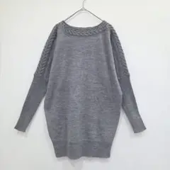 m.f.editorial　ドルマンスリーブニット　セーター　長袖　フリーサイズ