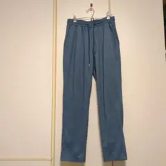 AER 青 ワイドパンツ