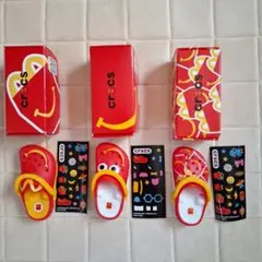 アメリカ マクドナルド クロックス　ハッピーセット キーホルダー crocs