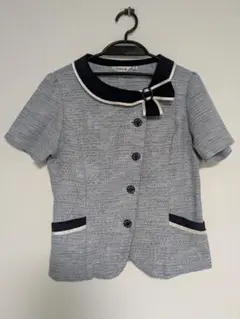 セロリ―　オーバーブラウス　事務服