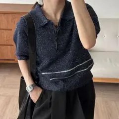 【MUHET】 グリッターポロニット Fサイズ