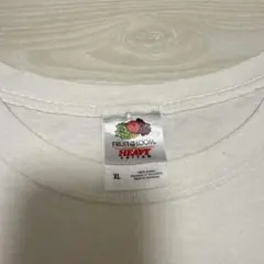 FRUIT OF THE LOOM 無地 ブランク プレーン Tシャツ XL白