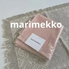 marimekko ピンク タオルハンカチ 約33㎝