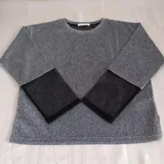 chocol raffine robe ラメ入り長袖トップス