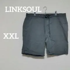 匿名配送✨LINKSOUL グレー ショートパンツ XXL