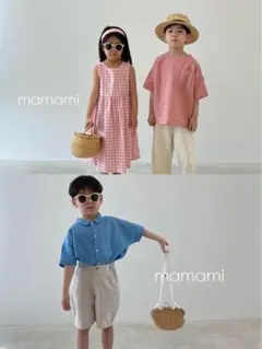 mamami リネンシャツ2枚