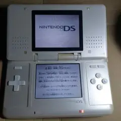 ジャンク❗訳あり‼️JUNK❗ニンテンドーDS 初期型 ホワイト版激レアカラー