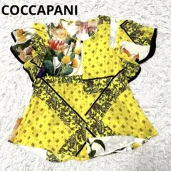 SALE！COCCAPANI 高級イタリー製　総柄カットソー　ブラウス