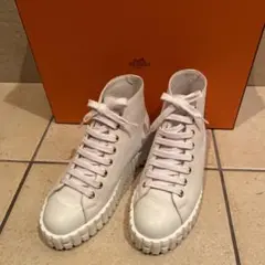 HERMESエルメス レディーススニーカー クライム ハイカット 36
