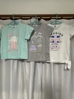 PINkLATTE キッズTシャツ　3枚セット　サイズXXS 140 (D)