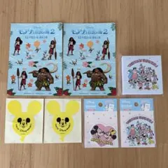 ディズニーステッカー＆メモセット