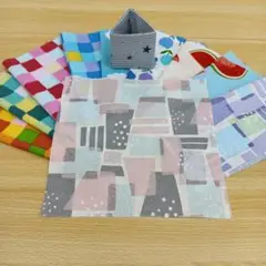 ★A761★ カットクロス/プリント生地/国産/25cm×25cm/10点