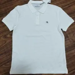 Calvin Klein Jeans ホワイト ポロシャツ