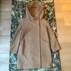 アルアバイル-alluervaile-ショールカラーウールコート サイズS