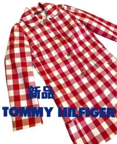 新品 35700円 チェック柄 TOMMY HILFIGER コート