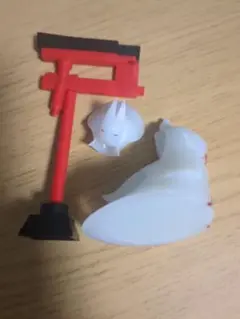 『狐の嫁入り　ガチャガチャ』狐の花嫁