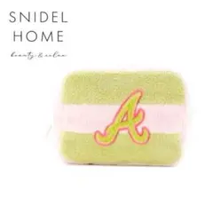【新品】SNIDEL スナイデルホーム ポーチ タオル地 MLBコラボ　送料込