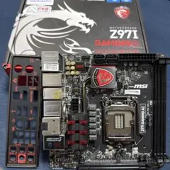 MSI Z97I GAMING AC（Mini-ITX）動作確認済み／付属品完備