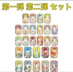 ハイキュー！！スクエア缶バッジ オフショット × カラー第一弾/第二弾セット