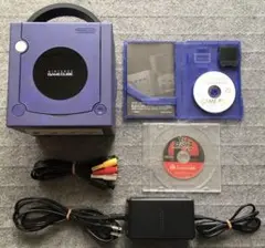 ゲームキューブ バイオレット 豪華セット