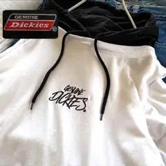 Dickiesディッキーズ 配色 パーカー 半袖 tシャツ ストリートカジュアル