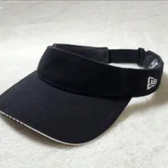 New Era ブラック バイザー