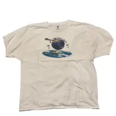 00s アート tシャツ 地球 earth peace 古着 希少 hanes