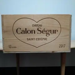 ♡シャトー・カロン・セギュール 2017 12本入りワイン木箱 ②