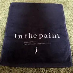 In the paint バスケットボールタオル 黒