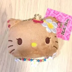 サンリオ　トコナツバケーション　日焼け　ハローキティ　ミラーマスコットチャーム