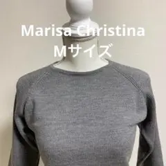 Marisa Christina グレー ラグランスリーブ ニット M トップス