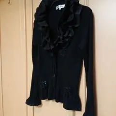 スーパービューティー カーディガン フリル 上品