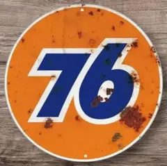 76オイル 76 Lubricants ブリキ看板 アメリカン雑貨 USA