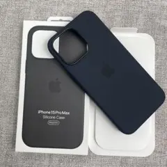 「新品未使用」iPhone 15 ProMax シリコンケース ブラック