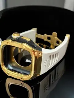 49mm ステンレスケース　ウルトラ アップルウォッチ　ゴールドサンドホワイト⭐︎