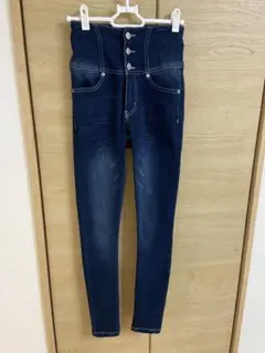 VANITY FACE ハイウエストストレッチデニムパンツ スキニー