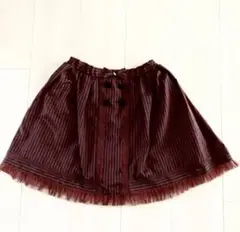 axesfemme ストライプスカパン 140