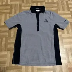 ルコックゴルフポロシャツブラック