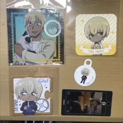 名探偵コナン 安室透 ステッカー コースター スマフォト スカイツリー